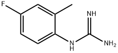Guanidine, N-(4-fluoro-2-methylphenyl)- 结构式