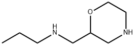 2-Morpholinemethanamine, N-propyl- Structure