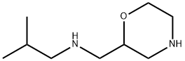 2-Morpholinemethanamine,N-(2-methylpropyl)- Structure
