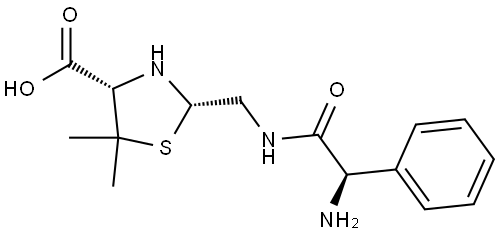 氨苄西林杂质 结构式