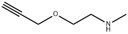 Ethanamine, N-methyl-2-(2-propyn-1-yloxy)- Structure