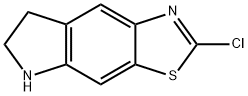 2-chloro-6,7-dihydro-5H-thiazolo[4,5-f]indole Structure