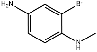 2-溴-1-N-甲基苯并-1,4-二胺, 1248092-75-2, 结构式