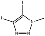 4,5-二碘-1-甲基-1H-1,2,3-三唑 结构式