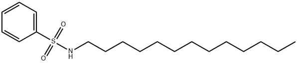N-Tridecylbenzenesulfonamide 结构式