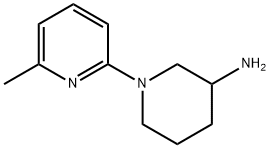 3-Piperidinamine, 1-(6-methyl-2-pyridinyl)-,1250350-45-8,结构式