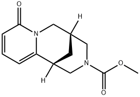 (1R,5S)-N-Methoxycarbonyl-1,2,3,4,5,6-hexahydro-1,5-Methanopyrido-[1,2-a][1,5]diazocin-8-one (-)-2 Struktur