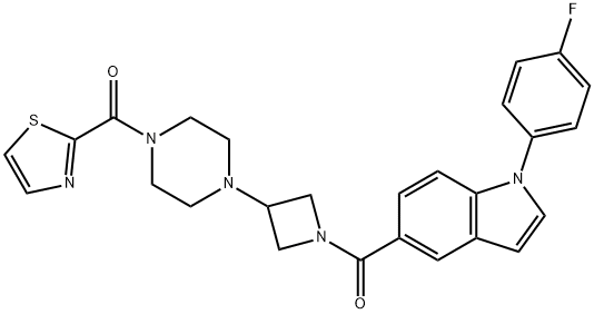 JNJ-42226314 化学構造式