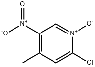 2-氯-4-甲基-5-硝基吡啶1-氧化物, 1253378-56-1, 结构式