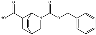 2-Azabicyclo[2.2.2]oct-7-ene-2,6-dicarboxylic acid, 2-(phenylmethyl) ester Structure