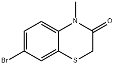 7-bromo-4-methyl-2H-benzo[b][1,4]thiazin-3(4H)-one,1254319-46-4,结构式