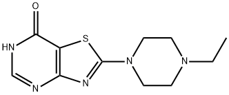 2-(4-ethylpiperazin-1-yl)-6H,7H-[1,3]thiazolo[4,5-d]pyrimidin-7-one Structure