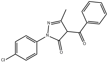 125670-60-2 1-(4-chlorophenyl)-3-methyl-4-benzoyl-2-pyrazolin-5-one