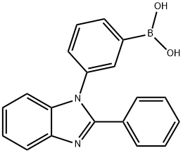 B-[3-(2-Phenyl-1H-benzimidazol-1-yl)phenyl]boronic acid|3-(2-苯基-1-苯并咪唑基)苯硼酸
