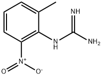 Guanidine, N-(2-methyl-6-nitrophenyl)- Struktur