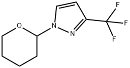 1-(四氢-2H-吡喃-2-基)-3-(三氟甲基)-1H-吡唑,1260662-94-9,结构式