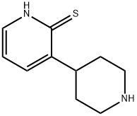 2(1H)-Pyridinethione, 3-(4-piperidinyl)- 结构式