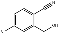 4-氯-2-(羟甲基)苄腈, 1261476-37-2, 结构式