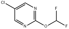 5-CHLORO-2-(DIFLUOROMETHOXY)PYRIMIDINE Structure