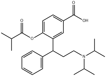 非索罗定杂质 5, 1262778-55-1, 结构式