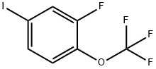 2-氟-4-碘-1-(三氟甲氧基)苯,1263057-83-5,结构式