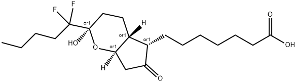 鲁比前列素杂质, 1263283-38-0, 结构式