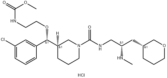 VTP-27999 盐酸盐, 1264191-73-2, 结构式