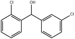 (2-chlorophenyl)(3-chlorophenyl)methanol Structure