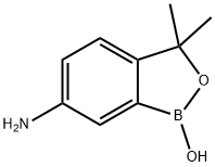 1,3-二氢-1-羟基-3,3-二甲基-2,1-苯并氧杂硼戊环-6-胺, 1266320-01-7, 结构式