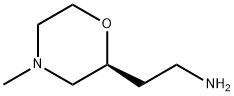 2-Morpholineethanamine, 4-methyl-, (2S)- Struktur