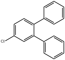 4′-氯-1,1′:2′,1′-三苯基 结构式