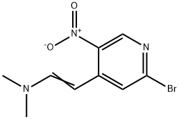 Ethenamine, 2-(2-bromo-5-nitro-4-pyridinyl)-N,N-dimethyl-