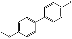4-IODO-4'-METHOXY-1,1'-BIPHENYL 结构式