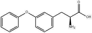 (S)-2-氨基-3-(3-苯氧基苯基)丙酸, 1269980-68-8, 结构式