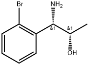 (1S,2S)-1-AMINO-1-(2-BROMOPHENYL)PROPAN-2-OL Struktur