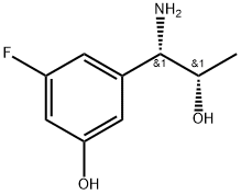 3-((1S,2S)-1-AMINO-2-HYDROXYPROPYL)-5-FLUOROPHENOL,1270159-92-6,结构式