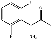 1-AMINO-1-(2,6-DIFLUOROPHENYL)ACETONE 结构式