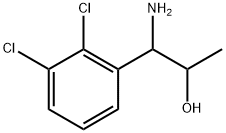 1-AMINO-1-(2,3-DICHLOROPHENYL)PROPAN-2-OL 结构式