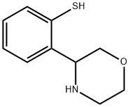 Benzenethiol, 2-(3-morpholinyl)- Struktur