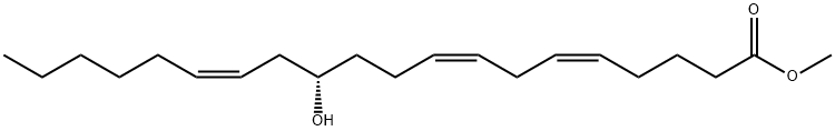 (5Z,8Z,12S,14Z)-12-hydroxy-5,8,14-Eicosatrienoic acid methyl ester Struktur