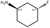 Cyclohexanamine, 3-fluoro-, (1R,3R)-rel-,1273564-10-5,结构式