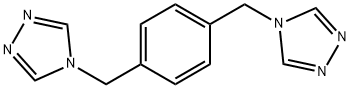 1,4-双((4H-1,2,4-三唑-4-基)甲基)苯, 1286189-21-6, 结构式