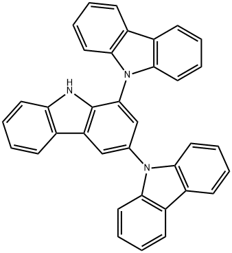 9'H-9,1':3',9''-三咔唑,1291081-24-7,结构式