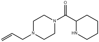 Methanone, 2-piperidinyl[4-(2-propen-1-yl)-1-piperazinyl]- 结构式
