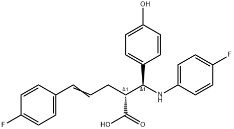 依泽替米贝杂质 结构式