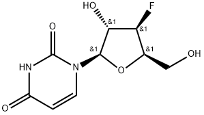 3'-Deoxy-3'-fluoro-xylo-uridine 结构式