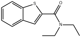 N,N-diethyl-1-benzothiophene-2-carboxamide Structure