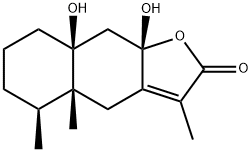 8B,10B-二羟基艾里莫酚内酯,130430-98-7,结构式