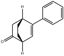 Bicyclo[2.2.2]oct-5-en-2-one, 5-phenyl-, (1R,4R)- Structure
