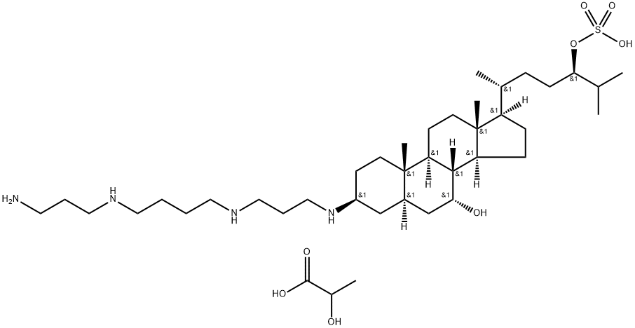 MSI-1436 lactate Structure